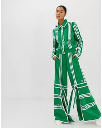 adidas Originals Wide-leg and palazzo pants for Women | Online Sale up to  58% off | Lyst Canada