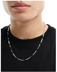 ASOS - Waterproof Stainless Chain Necklace - Lyst