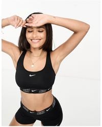 Nike - Fusion - top bikini incrociato dietro - Lyst