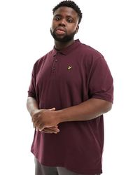 Lyle & Scott - Plus Short Sleeve Polo Shirt - Lyst