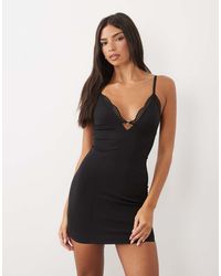 Calvin Klein - Shapewear Lace Slip Dress - Lyst