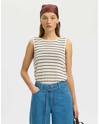 SELECTED - Top De Tirantes De -Neutro - Lyst