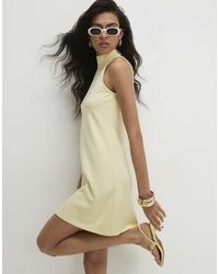 River Island - Premium Halter Neck Mini Dress - Lyst