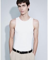 ASOS - Essentials Muscle Fit Rib Vest - Lyst