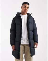 JJ Rebel - Longline Padded Coat - Lyst