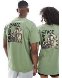 The North Face - Half Dome Photo Backprint T-Shirt - Lyst