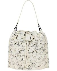 Desigual - Medium Bucket Bag Lettering - Lyst