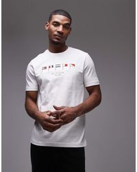Tommy Hilfiger - Multi Flag Logo T-shirt - Lyst
