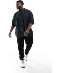 Polo Ralph Lauren - Big & Tall Icon Logo Stretch Poplin Shirt Classic Oversized Fit - Lyst