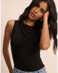 Nobody's Child - Sleeveless Ruched Top - Lyst