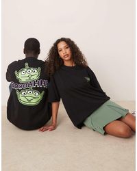 ASOS - Oversized Uniseks T-Shirt Met Disney Pixar Toy Story Alien-Prints - Lyst