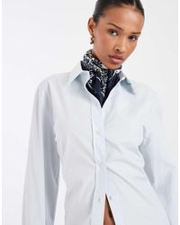 & Other Stories - Pure Cotton Poplin Shirt With Back Tie Detail - Lyst
