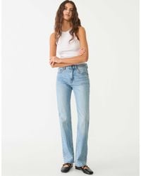 Stradivarius - Petite – d98 – gerade geschnittene jeans - Lyst