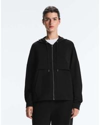 Oysho - Soft-touch Modal Zip-up Sweatshirt - Lyst