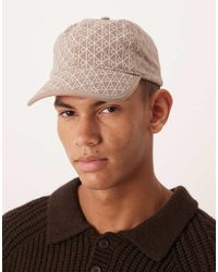 Calvin Klein - All Over Emblem Print Cap - Lyst