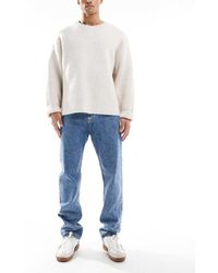 Tommy Hilfiger - Vaqueros De Corte Recto Slim Con Lavado Medio Ryan De -Azul - Lyst