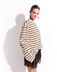Monki - Boxy Long Sleeve Top - Lyst