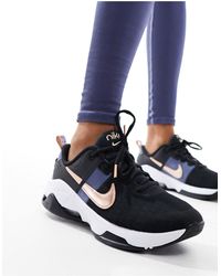 Nike - Zoom bella 6 - sneakers nere e color bronzo - Lyst