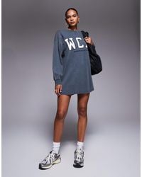 ASOS - Weekend collective – icon – oversize-t-shirt-kleid - Lyst