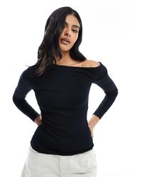 Cotton On - Marlow Asymmetrical Long Sleeve Top - Lyst
