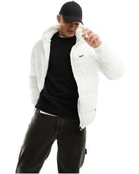 Pull&Bear - Puffer Jacket With Hood - Lyst