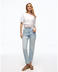 Bershka - Mom Fit Jeans - Lyst