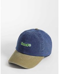 Huf - Two Tone 89 Logo 6 Panel Cap With Contrast Peak - Lyst