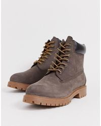 red tape men's leather chukka boots