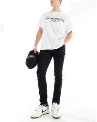 Only & Sons - – schmal geschnittene, e stretch-jeans - Lyst