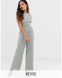 little mistress color block jumpsuit