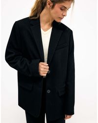 NA-KD - Oversized Twill Blazer - Lyst