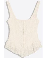 Bershka - Rustic Corset Strappy Top - Lyst