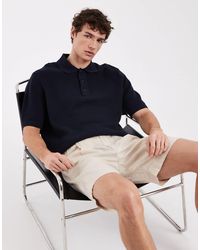 SELECTED - Homme – gestricktes polohemd aus 100% baumwolle - Lyst