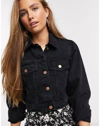 new look red denim jacket