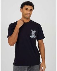 Brave Soul - Cotton Relaxed Fit Graphic T-Shirt - Lyst