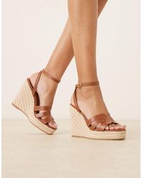 Glamorous - Espadrilles Wedge Heeled Sandals - Lyst