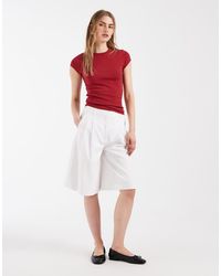 ASOS - Tailored Baggy Bermuda Shorts - Lyst