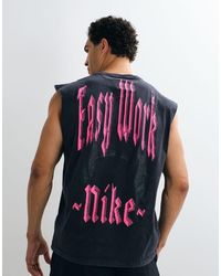 Nike - Sleeveless Graphic Print Vest - Lyst