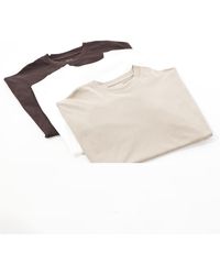 ASOS - Set Van 3 Basic Oversized T-Shirts - Lyst