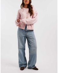 ASOS - Hourglass Circular Design Collection Wide Leg Dad Jeans - Lyst