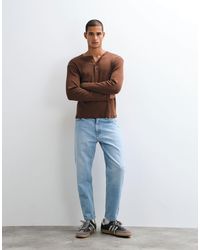 Pull&Bear - Jean standard - indigo pâle - Lyst