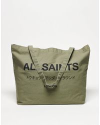 AllSaints - Underground Shopper Tote Bag - Lyst
