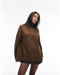 & Other Stories - High Neck Relaxed Knitted Sweater - Lyst