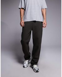 ASOS - Premium Heavyweight Straight Leg Sweatpants - Lyst
