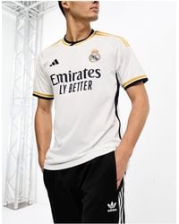 adidas Originals - Adidas Football Real Madrid 2023/24 Unisex Home Shirt - Lyst