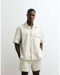 ASOS - Motionmaxtm Oversized Four Way Stretch Shirt - Lyst
