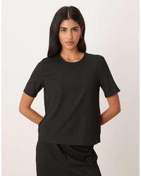 Jdy - Textured T-shirt Co-ord - Lyst