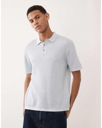 Jack & Jones - Knitted Polo With Short Sleeves - Lyst