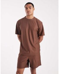 Only & Sons - Plisse Pull On Short Co-Ord - Lyst