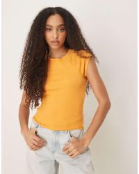 ASOS - Baby-T-Shirt Van Slubstof Met Raglanmouwen - Lyst